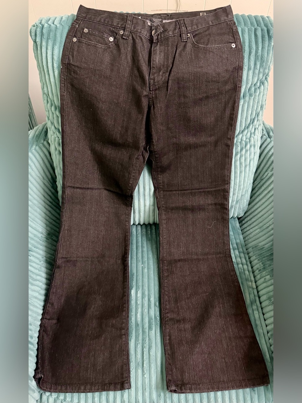 Calvin Klein Black Flare Jeans